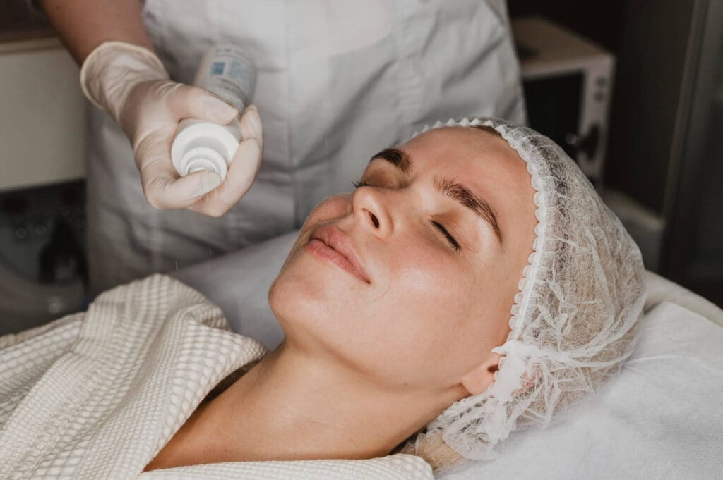 Chemical peel training at FAMA