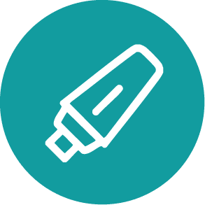 Microneedling pen device icon