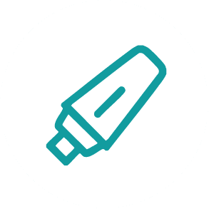 Microneedling pen device icon