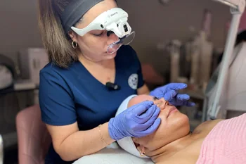 Advanced facial treatment